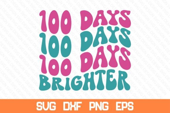 100 Days Brighter Retro SVG Review