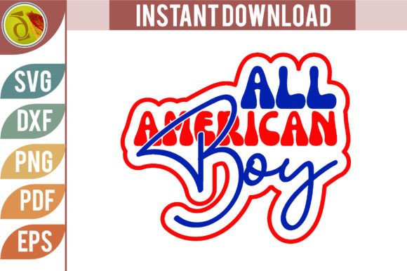 All American Boy Retro Svg Design Review