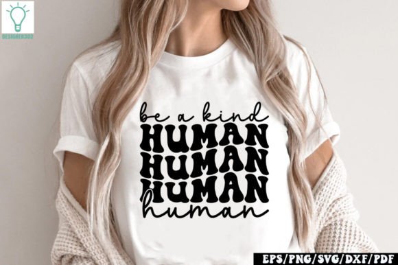 Be a Kind Human Retro SVG Review