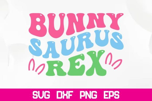 Bunny Saurus Rex Retro SVG Review