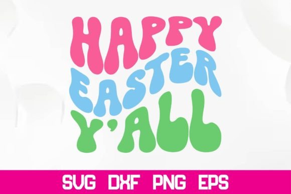 Happy Easter Y all Retro SVG Review