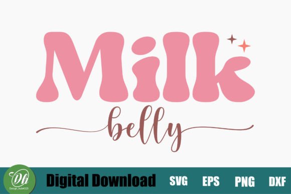 Milk Belly Retro SVG Design Review