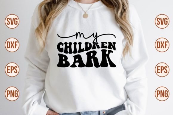My Children Bark Retro SVG: A Designer’s Review