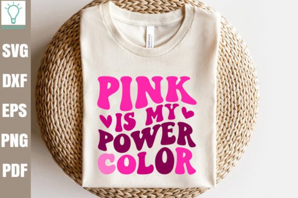 Pink is My Power Color Retro SVG Review