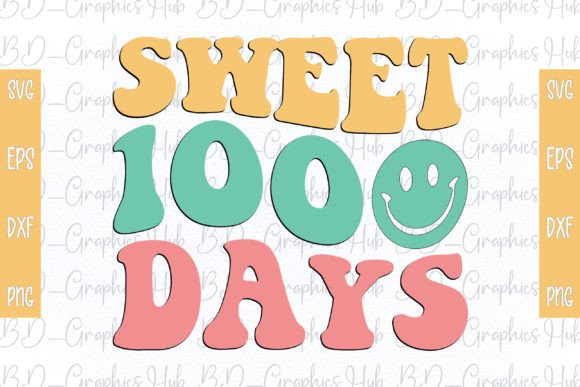 Sweet 100 Days Retro SVG Review
