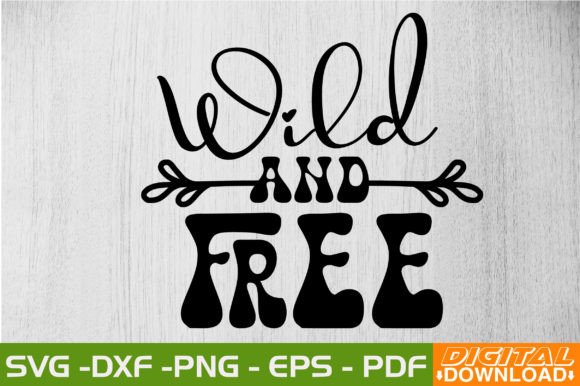 Wild and Free Retro SVG Review